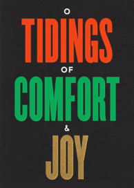 Comfort and Joy by The Indigo Bunting