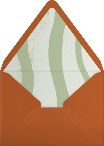 Friendly Ghost Halloween Invitation Envelope