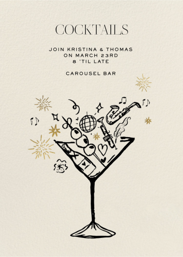 Jazz Affair - Invitation by Pulp Templates Co.