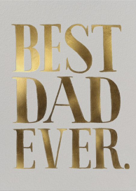 Best Dad Ever by Rifle Paper Co.
