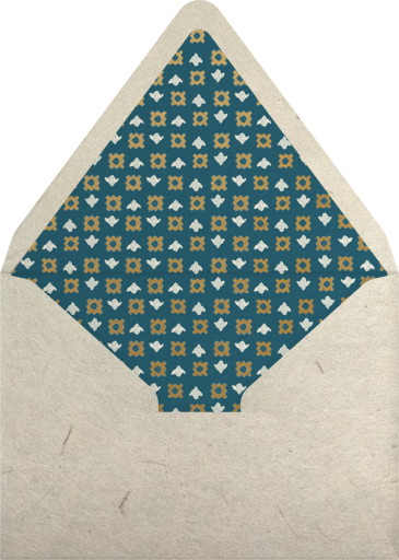 Paper Cutout Border - Jungalow Envelope