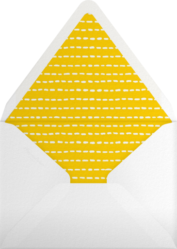 Sunflower - Paperless Post Envelope