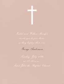 Rose - Religious Invitation by Paperless Post