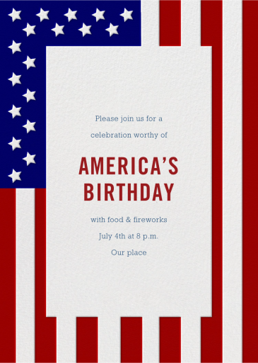 Fort Pitt - 4th of July Invitation by Paperless Post