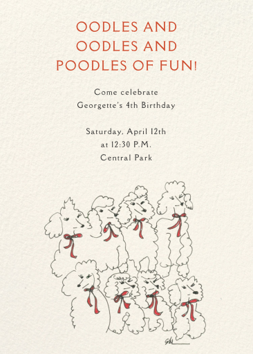 Poodle Fun by Carly Kuhn