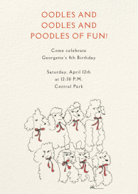 Poodle Fun by Carly Kuhn