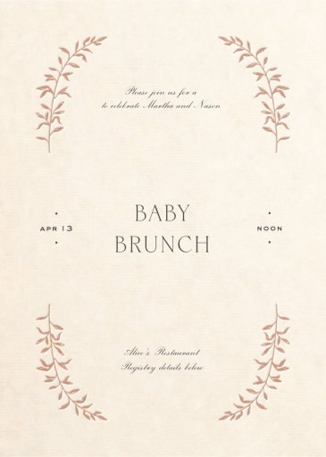 As Above - Baby Shower Invitation by Paperless Post