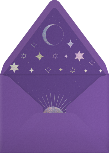 Unicorn Spell - Paperless Post Envelope