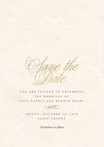 Natural Love - Save the Date by Paperless Post