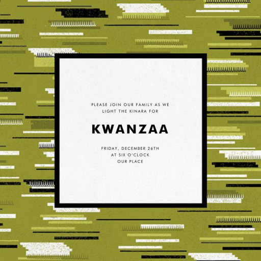 Ngazi - Kwanzaa Invitation by Paperless Post