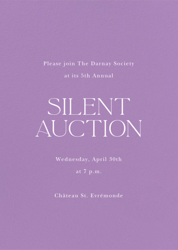 Lilac - Business Invitation by Paperless Post