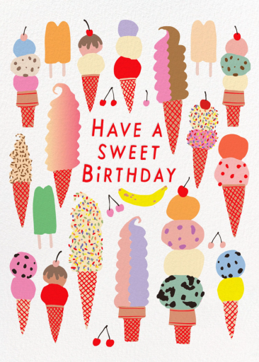 Birthday Sweets by Hartland Cards