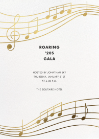 Glissando - Fundraiser Invitation by Paperless Post