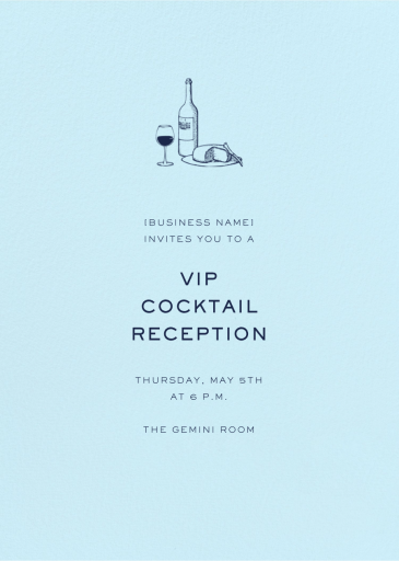 Glacier (Tall) - Business Invitation by Paperless Post