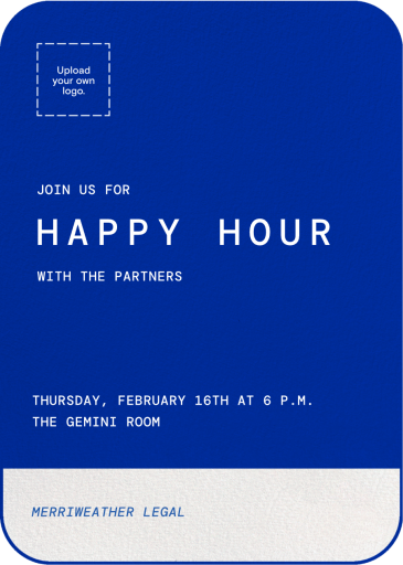 Unwind - Happy Hour Invitation by Paperless Post