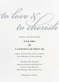 Simple Script - Wedding Invitation by Paperless Post