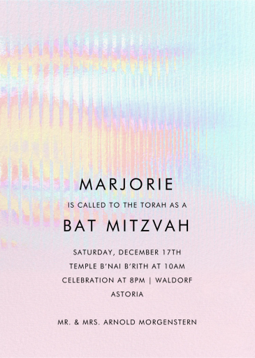 Malibu Haze - Quinceañera Invitation by Paperless Post