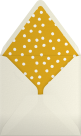 Indigo Dots - The Indigo Bunting Envelope