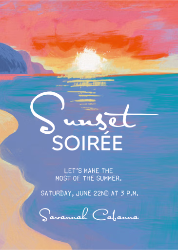 watercolor-sunset Card