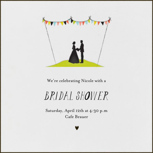 Mr. and Mrs. Splendid - Invitation by Mr. Boddington's Studio