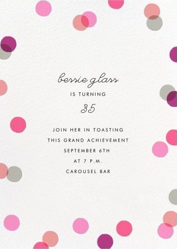 Carnaby (Tall) - Birthday Invitation by Paperless Post