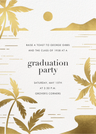 Moon Lagoon - Graduation Party Invitation by Paperless Post