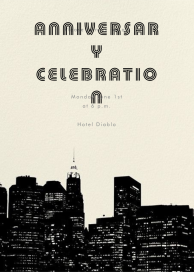 Cityscape - Business Event Invitation by Paperless Post