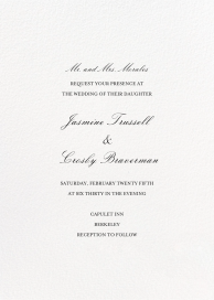 Classic Textured Script by Crane & Co.