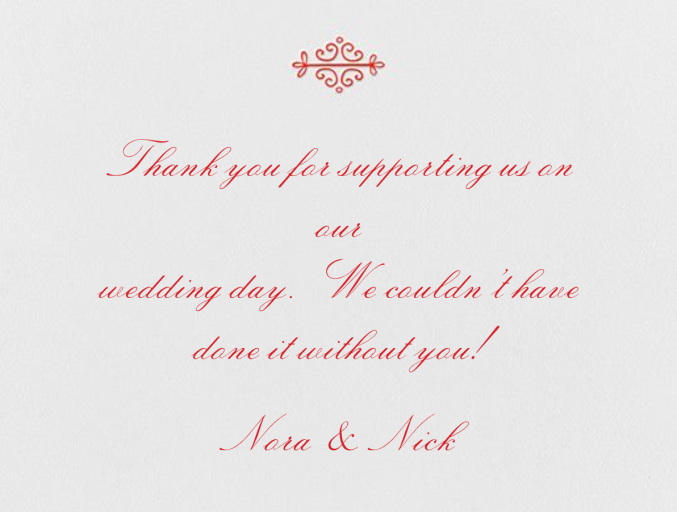 Kerala I Thank You - Stationery by Paperless Post