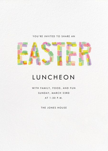 Paschal Pastels - Thanksgiving Invitation by Rifle Paper Co.