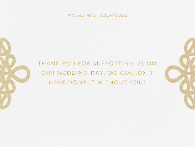 Love Knots (Thank You) by Oscar de la Renta