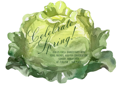 Cabbage Cutout by The V&A