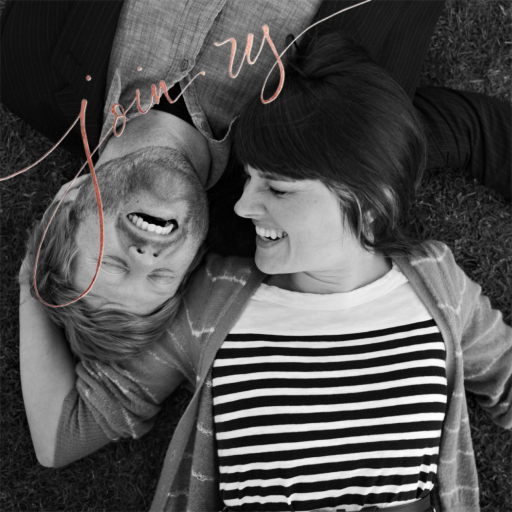 Join Us (Photo) - Save the Date by Linda and Harriett