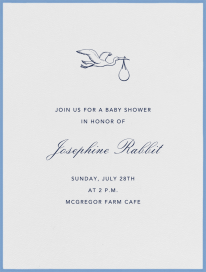 Marylebone Nursery - Baby Shower Invitation by Paperless Post