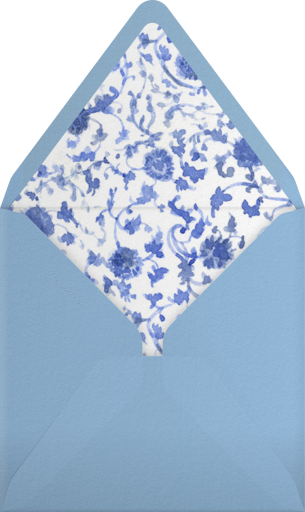 Tea Time - Paperless Post Envelope