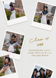 Memories on Film - Graduation Party Invitation by Cheree Berry Paper & Design