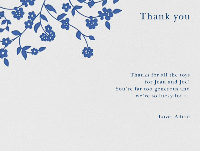 Floral Trellis I (Stationery) - Stationery by Oscar de la Renta