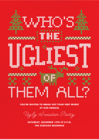 Mirror, Mirror - Holiday Party Invitation by Paperless Post