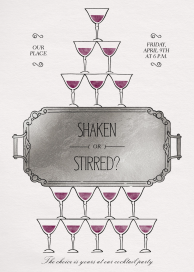 The Celebration Tower - Cocktail Party Invitation by Paperless Post