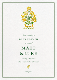 Sunshine Flowers (Inslee Fariss) - Baby Shower Invitation by Dogwood Hill