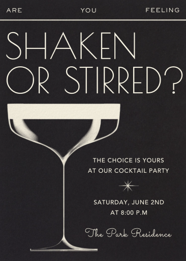 Velvet Coupe - Party Invitation by Paperless Post