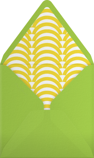 Mod Sunflower - Jonathan Adler Envelope