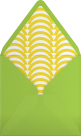 Mod Sunflower - Jonathan Adler Envelope
