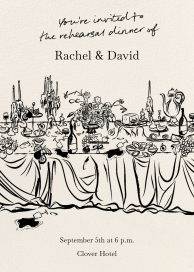 Wine and Fare - Wedding Weekend Invitation by Pulp Templates Co.