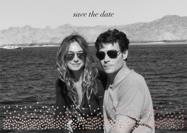 Jubilee II (Photo Save the Date) - Save the Date by Kelly Wearstler