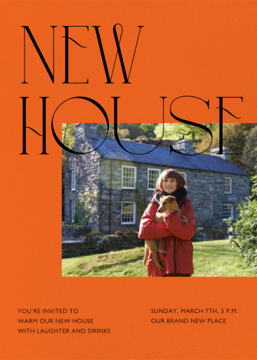 Open Concept (Photo) - Housewarming Invitation by Paperless Post