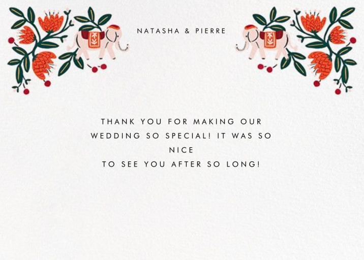 Royal Elephant (Stationery) - Stationery by Rifle Paper Co.