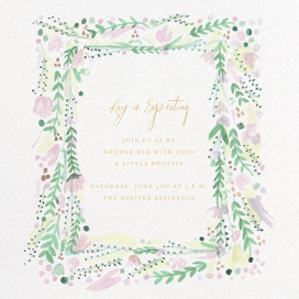 Oh Printemps - Baby Shower Invitation by Mr. Boddington's Studio