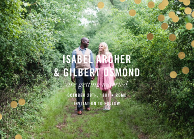 Confetti Photo - Save the Date by kate spade new york