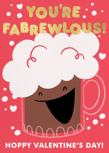 Fabrewlous - Valentine's Day Card by Hello!Lucky